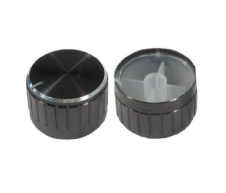 Kolečko černé 30x17mm pro hřídel 6mm